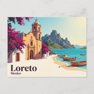 Cartão Postal Loreto México