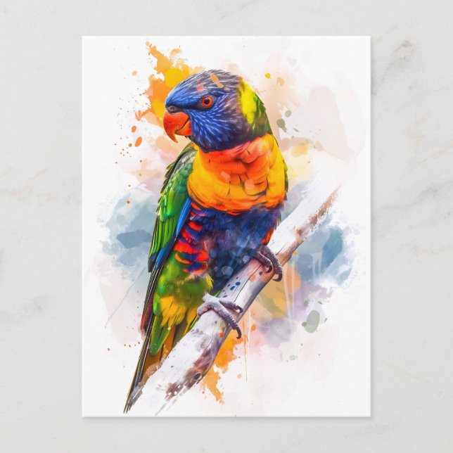 Cartão Postal Lori Virado por Azul (Frente)