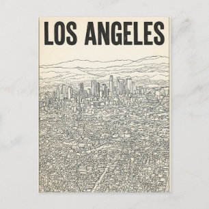 Cartão Postal Los Angeles