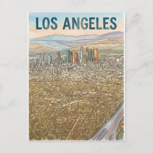 Cartão Postal Los Angeles