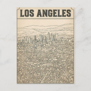 Cartão Postal Los Angeles