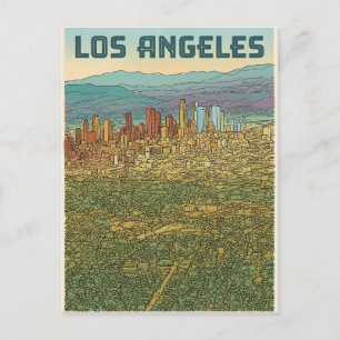 Cartão Postal Los Angeles
