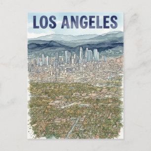 Cartão Postal Los Angeles