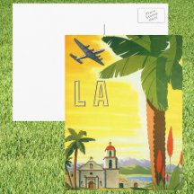 Los Angeles Antigo, Missão da Califórnia com Palme