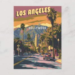 Cartão Postal Los Angeles Califórnia