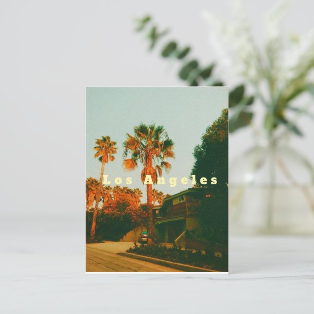 Cartão Postal Los Angeles, Miracle Mile, West Hollywood (Em pé/Frente)