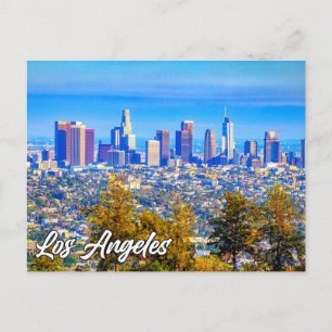 Cartão Postal Los Angeles Skyline, Califórnia, EUA