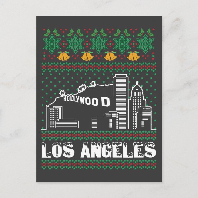 Cartão Postal Los Angeles Ugly Christmas (Frente)