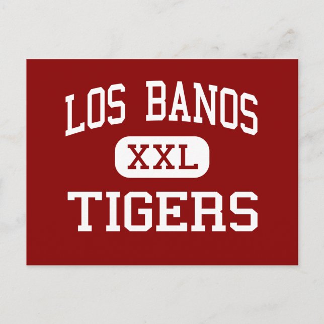 Cartão Postal Los Banos - Tigres - Alto - Los Banos California (Frente)
