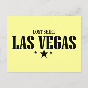 Cartão Postal Lost Shirt Las Vegas
