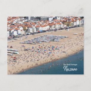 Cartão Postal Lotado- Nazaré, Portugal