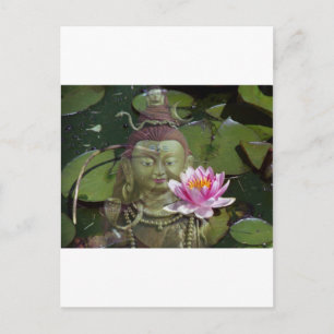 Cartão Postal Lotus 1 e Buddha