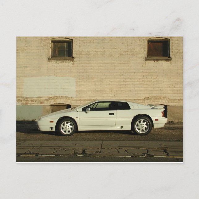Cartão Postal Lotus Esprit SE (Frente)