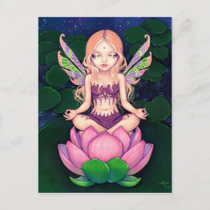 Cartão postal "Lotus Fairy"