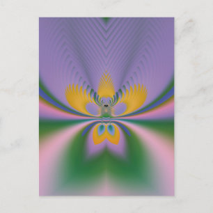 Cartão Postal Lotus Roxo