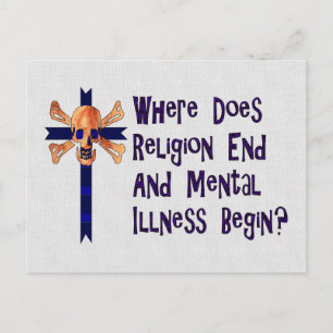 Cartão Postal Loucas Religiosas