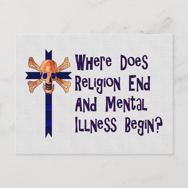 Cartão Postal Loucas Religiosas (Frente)