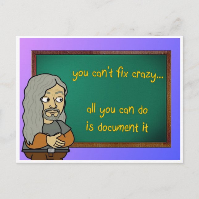 cartão postal louco (Frente)