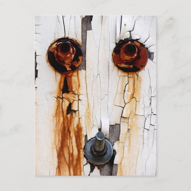 Cartão Postal Loucos enferrujados e pintura de descasque - ENGRA (Frente)