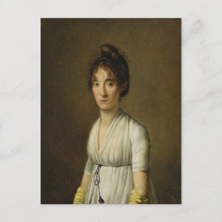 Cartão Postal Louis Léopold Boilly Retrato De Uma Mulher