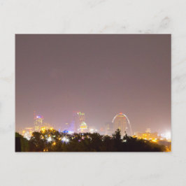 Cartão Postal Louis, MO à noite