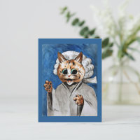 Louis Wain art, O Barrister,