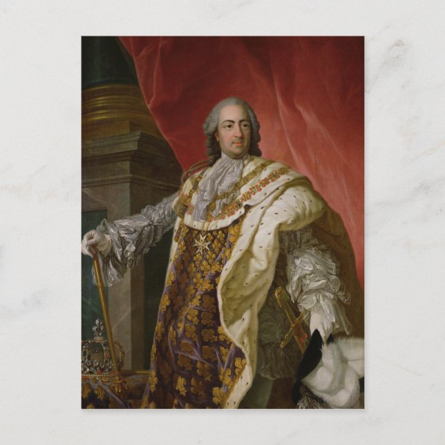 Cartão Postal Louis XV (Frente)