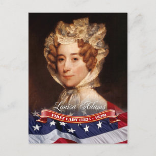 Cartão Postal Louisa Adams, Primeira-dama dos EUA