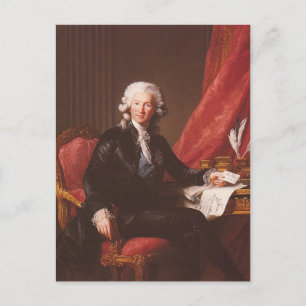 Cartão Postal Louise Elisabeth Brun-Retrato de Charles Calonne