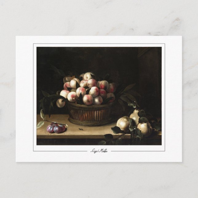 Cartão Postal Louise Moillon nº 48 - Cartão-postal de arte (Frente)