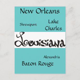 Cartão Postal Louisiana