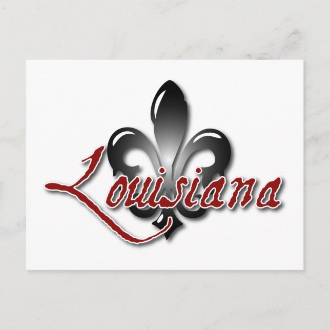 Cartão Postal Louisiana (Frente)