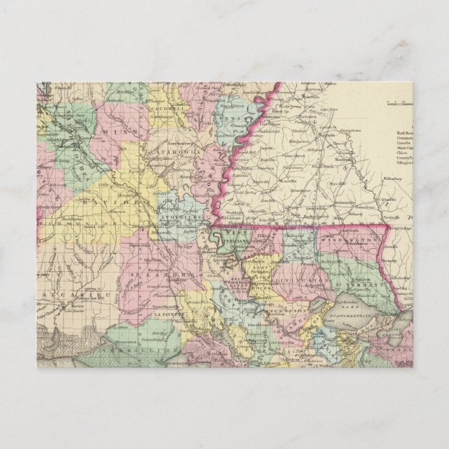 Cartão Postal Louisiana 8 (Frente)