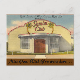 Cartão Postal Louisiana, Samba Club, Bossier City