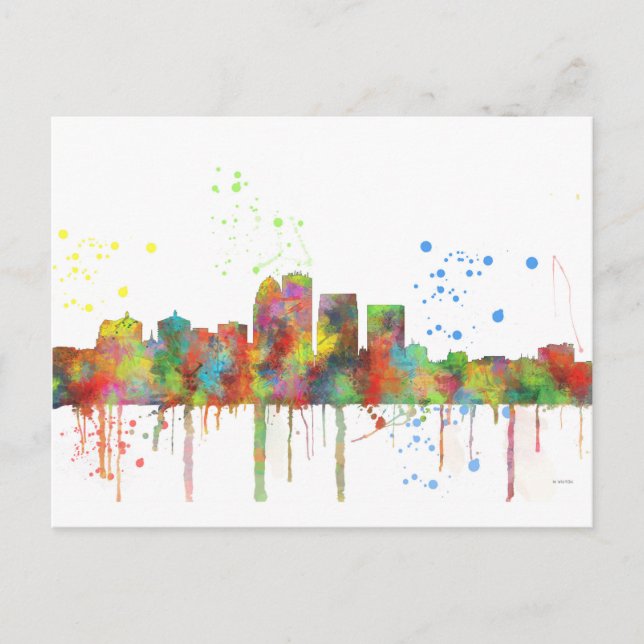 CARTÃO POSTAL LOUISVILLE, KENTUCKY SKYLINE (Frente)