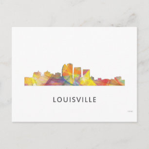 CARTÃO POSTAL LOUISVILLE, KENTUCKY SKYLINE WB1 -