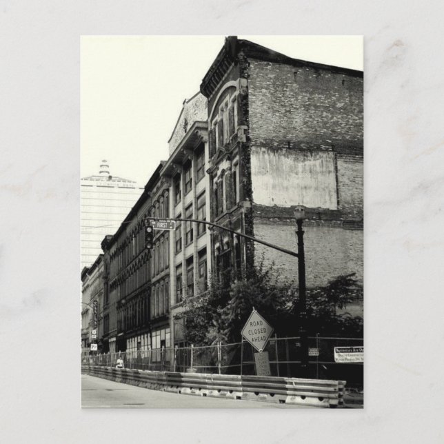 Cartão Postal Louisville, KY B&W (Frente)