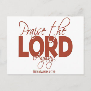 Cartão Postal Louvado seja como for