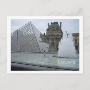 Cartão Postal Louvre