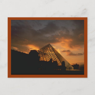 Cartão Postal Louvre Museum Paris