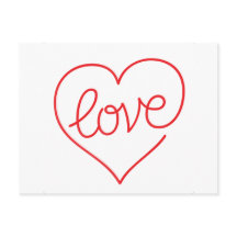 Cartão postal LOVE (03)