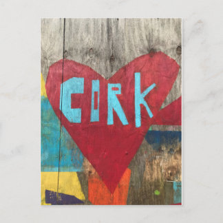 Cartão Postal Love Cork Ireland Posta Card