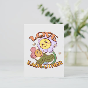 Cartão Postal Love Each Other