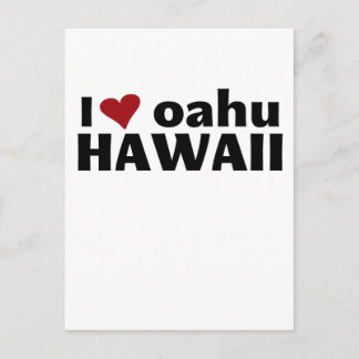 Cartão Postal Love Hawaii