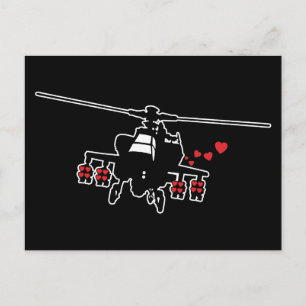 Cartão Postal Love Machine Attack Chopper