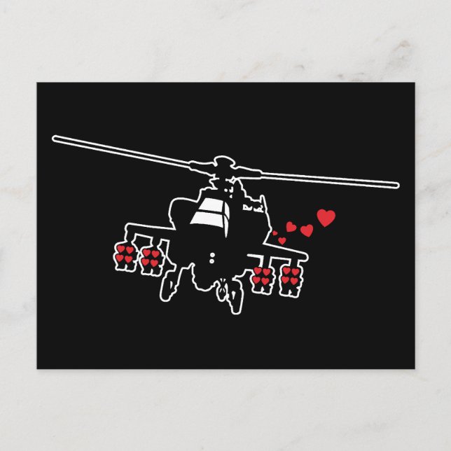 Cartão Postal Love Machine Attack Chopper (Frente)