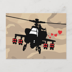 Cartão Postal Love Machine Attack Chopper