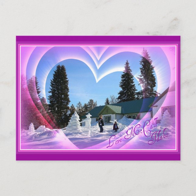 Cartão Postal Love McCall (Frente)