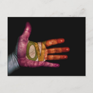 Cartão Postal Love Palm