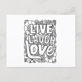 Cartão Postal LOve ri ao vivo